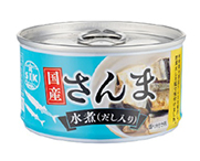 国産さんま水煮
