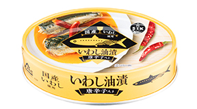 いわし油漬 唐辛子入り 100ｇ