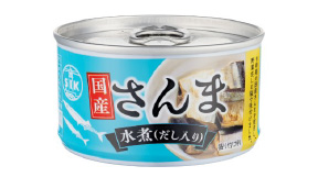 国産さんま水煮