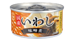 国産いわし味噌煮