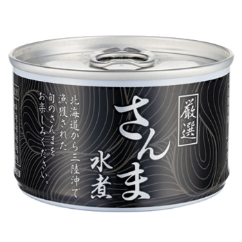 厳選さんま水煮