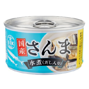 国産さんま水煮